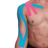 6 bandes de Kinesio taping Tex Gold FP 5 m - Rouleaux de tape de rééducation - Bandes de kinésiologie - Kinésithérapie - KINESIO