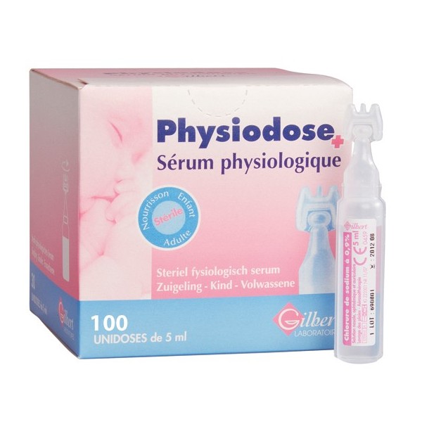 Serum physiologique - 100 unidoses