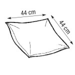 Coussin oreiller de rééducation - 44x44 cm - Rééducation - Kinésithérapie - FIRN