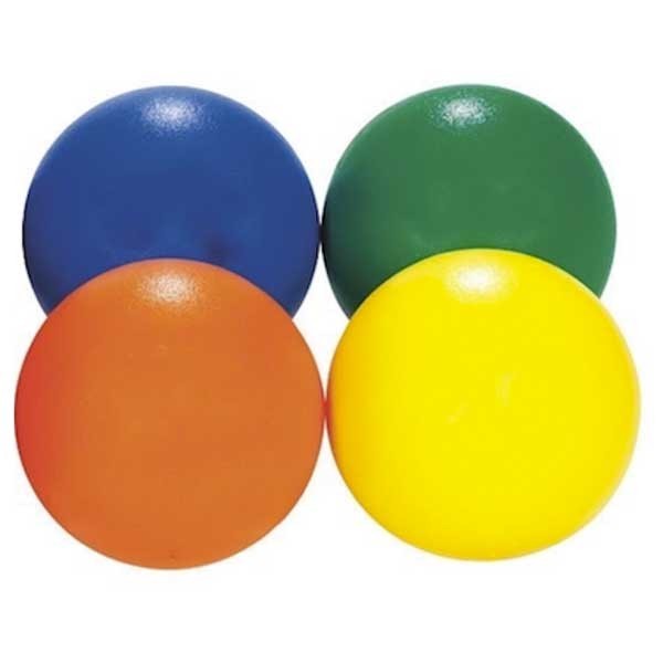 Balles Soft X Ø7 cm - Lot de 4 - Gym et proprioception - Balles souples - Rééducation de la main - Kinésithérapie - SPORDAS