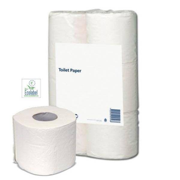 Papier toilette en rouleau - par 12 - Hygiène sanitaire cabinet médical - Assainissement d'air - Rééducation - Kinésithérapie