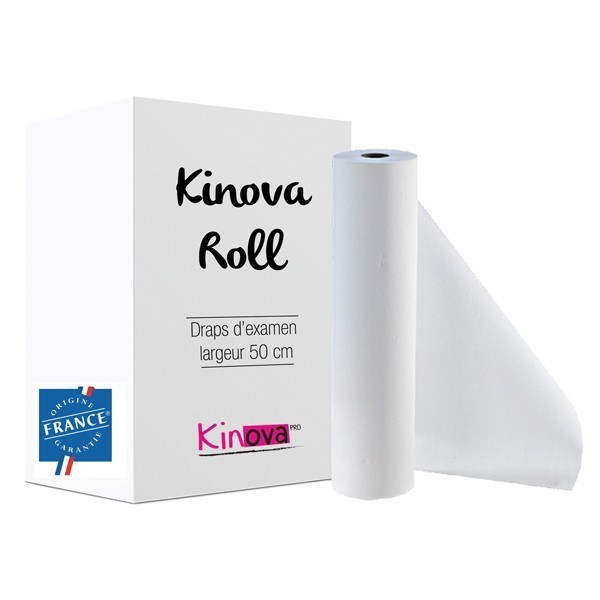 Draps d'examen Premium Ecolabel - Kinova Pro Prédécoupe 35 cm Largeur 50 cm