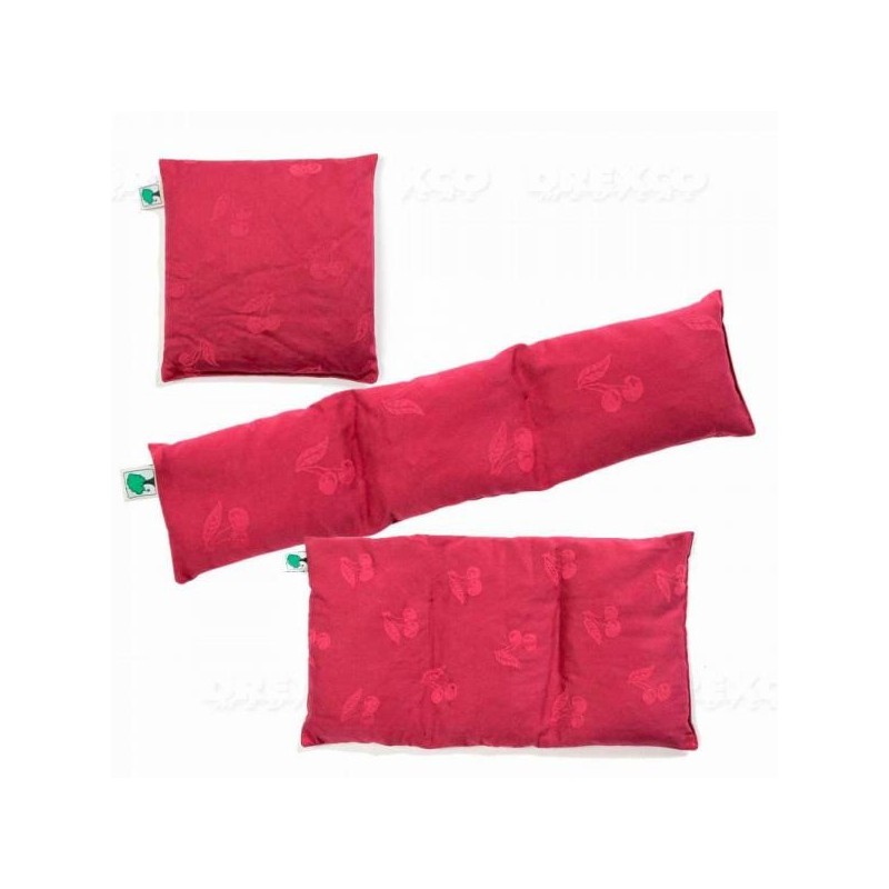 Compresses Cherry - Noyaux de cerises - Compresses micro-ondes - Thermo et cryo - Rééducation - Kinésithérapie