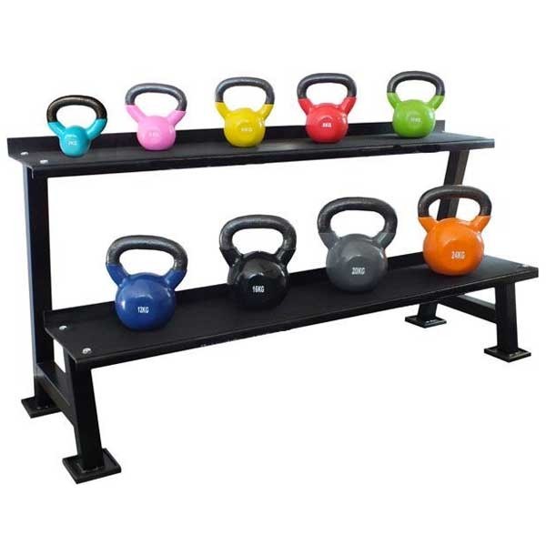 Rack de rangement pour Kettlebell - Gym lestées et poids - Rééducation - Kinésithérapie - MOVES