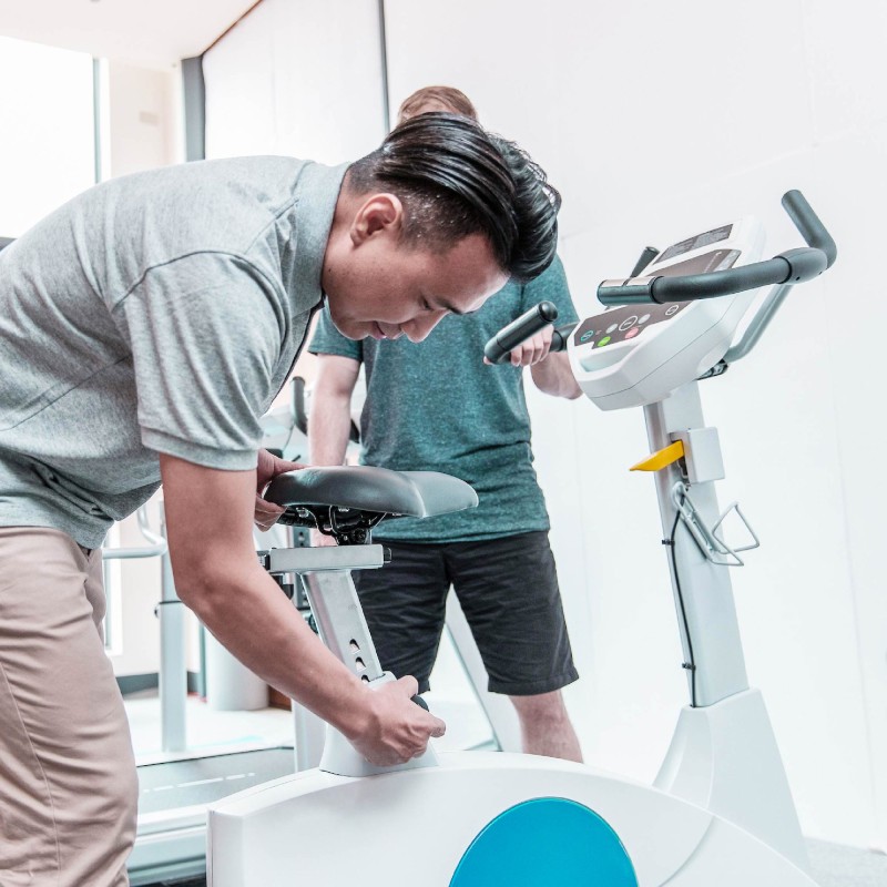 ReCare 7.0U - Vélo ergomètre droit de rééducation - Fitness et réathlétisation - Kinésithérapie - DYACO MEDICAL