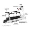 ReCare 7.0T - Tapis de marche médical - Rééducation Kinésithérapie - DYACO MEDICAL