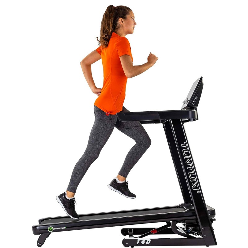 Tunturi T40 Competence - Tapis de course - Tapis de marche - Fitness et réathlétisation - Rééducation - Kinésithérapie