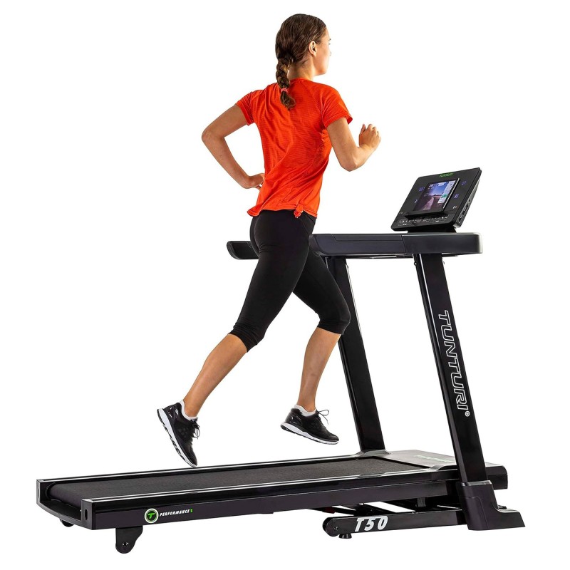 Tunturi T50 Performance - Tapis de course - Tapis de marche - Fitness et réathlétisation - Rééducation - Kinésithérapie