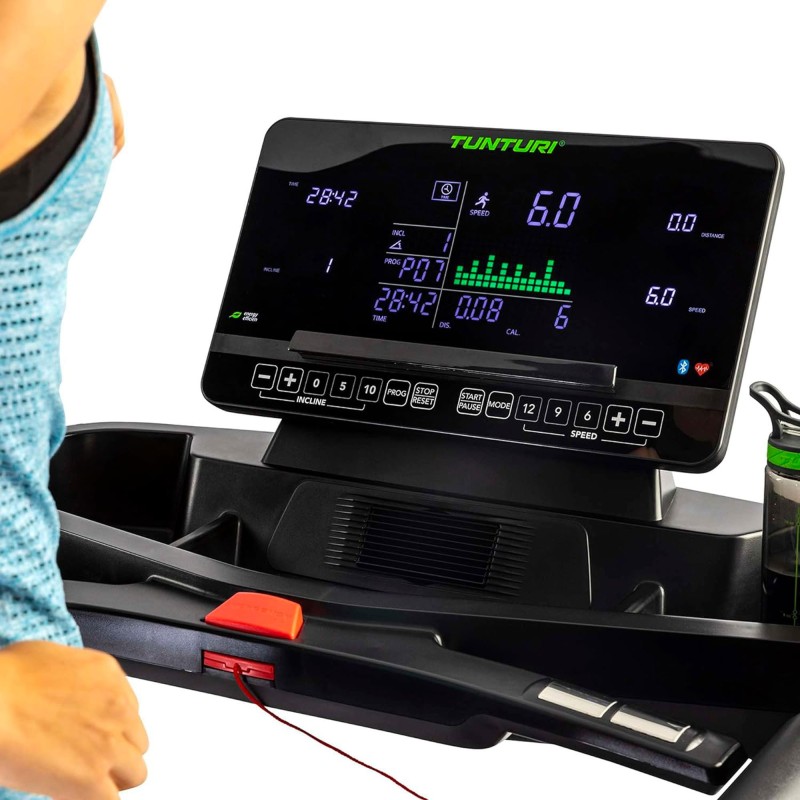 Tunturi T80 Endurance - Tapis de course - Tapis de marche - Fitness et réathlétisation - Rééducation - Kinésithérapie