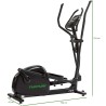 Tunturi C20 Competence - Vélo elliptique - Cross-trainer - Fitness et réathlétisation - Rééducation - Kinésithérapie