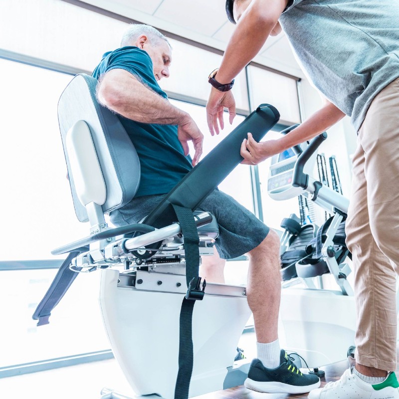 ReCare 7.0S - Stepper semi-allongé - Fitness et réathlétisation - Rééducation - Kinésithérapie - DYACO MEDICAL