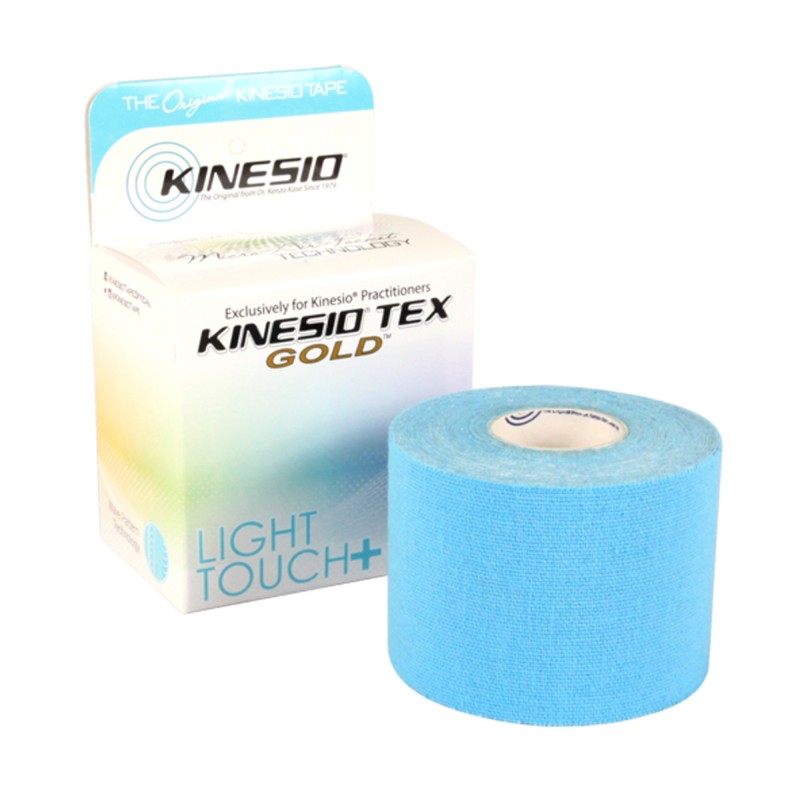 Kinesio taping Tex Gold Light Touch Plus - Rouleau de tape de rééducation - Bandes de kinésiologie - Kinésithérapie - KINESIO
