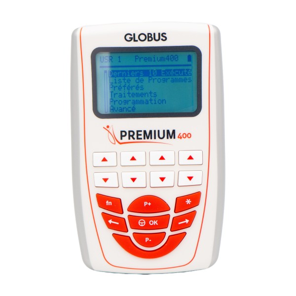 Globus Premium 400 - Appareil d'électrothérapie - Physiothérapie - Rééducation - Kinésithérapie - GLOBUS