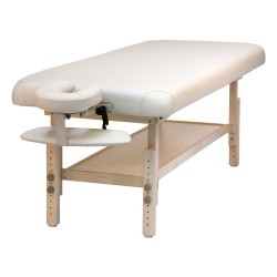 Table de massage à hauteur fixe bois Praxis 1 - Rééducation - Kinésithérapie