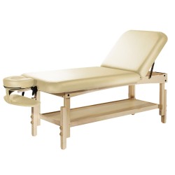 Table de massage à hauteur fixe bois Praxis 2 - Rééducation - Kinésithérapie