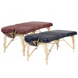 Table de massage pliante pliante Wood + - Rééducation - Kinésithérapie