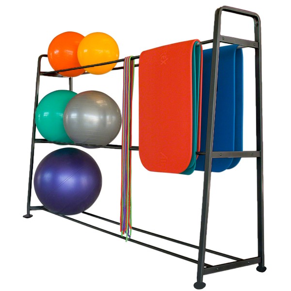 Rack à ballons grande capacité - Gym et proprioception - Rééducation - Kinésithérapie - SVELTUS