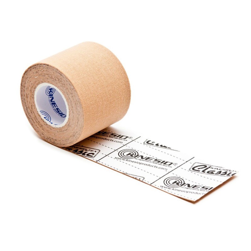 Kinesio Taping Tex Classic 4 m - Rouleau de tape de rééducation - Bandes de kinésiologie - Kinésithérapie - KINESIO