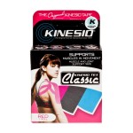 Kinesio Taping Tex Classic 4 m - Rouleau de tape de rééducation - Bandes de kinésiologie - Kinésithérapie - KINESIO