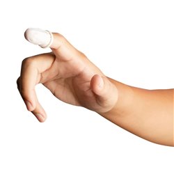 Doigtier 1 doigt - Sachet de 100 - Hygiène des mains - Protection - Rééducation - Kinésithérapie