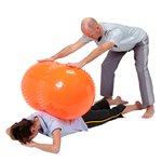 Ballon de rééducation cacahuète à picots Sens'o'Roll - Gym et proprioception - Kinésithérapie - GYMNIC