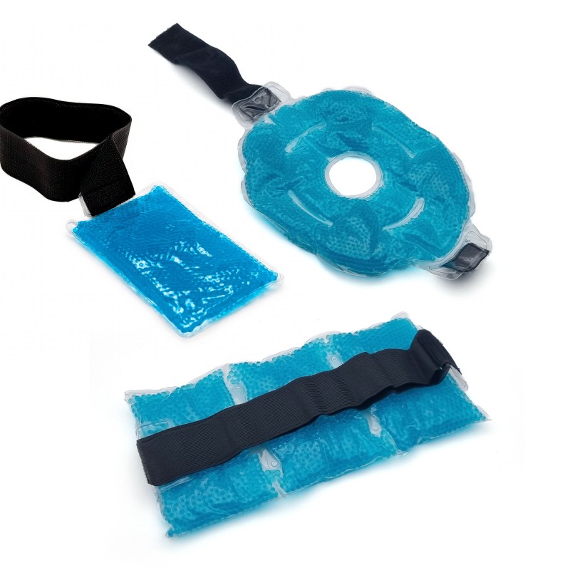 Compresses PearlPack - Compresses micro-ondes - Chaude ou froide - Thermo et cryo - Rééducation - Kinésithérapie - MOVES