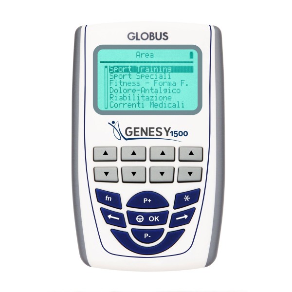 Globus Genesy 1500 -  Appareil d'électrothérapie - Galvanique et ionisation - Rééducation - Kinésithérapie - GLOBUS
