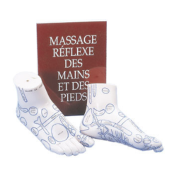 Livre massage des zones réflexes pieds & mains