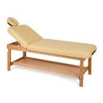 Table de massage à hauteur fixe bois Alexa - Rééducation - Kinésithérapie