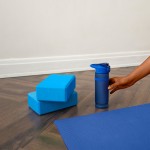 Lot de 5 Yoga Bloc - Gym et proprioception - Pilates et yoga - Rééducation - Kinésithérapie - MOVES