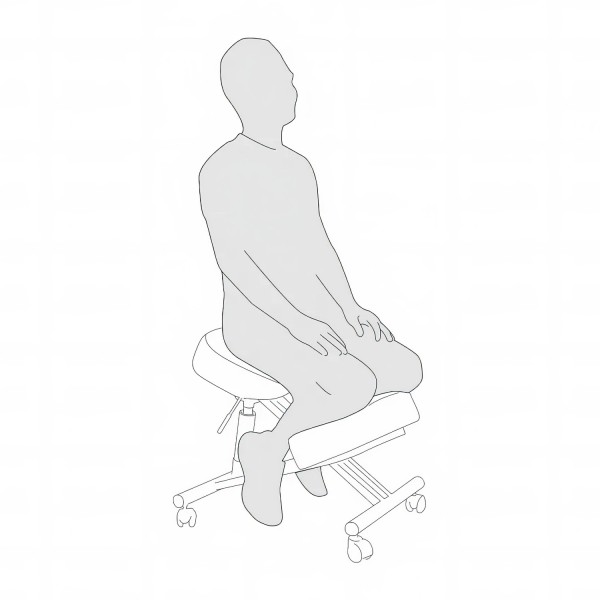 Tabouret de rééducation repose -genoux ergonomique - Rééducation - Kinésithérapie