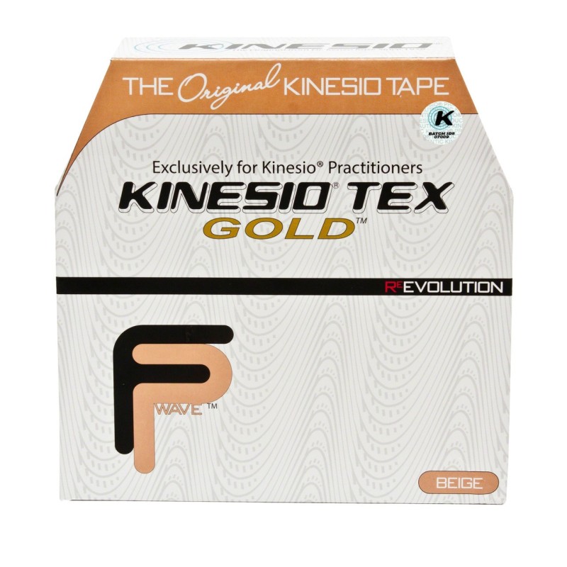 Kinesio Taping  Tex Gold FP  Bulk 31,5 m beige - Rouleau de tape - Rééducation - Kinésithérapie