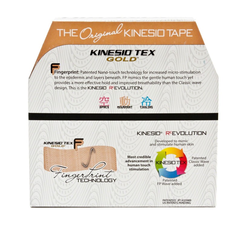 Kinesio Taping  Tex Gold FP  Bulk 31,5 m beige - Rouleau de tape - Rééducation - Kinésithérapie