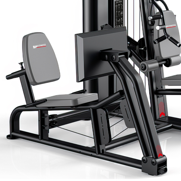 BH Fitness G128 - Presse multifonction Indar avec presse à jambes - Rééducation - Réathlétisation et fitness