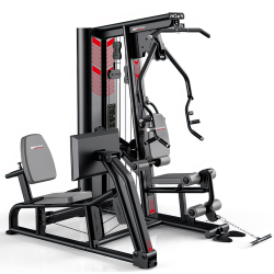BH Fitness G128 - Presse multifonction Indar avec presse à jambes - Rééducation - Réathlétisation et fitness