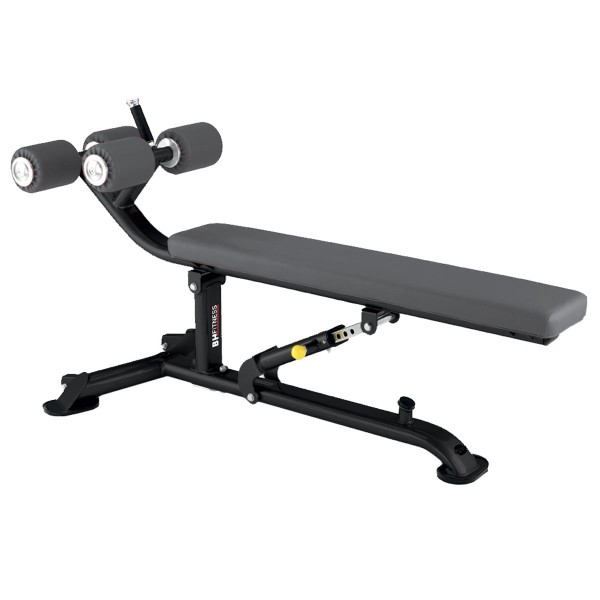 BH Fitness L835BB - Banc à abdos inclinable - Réathéltisation et fitness