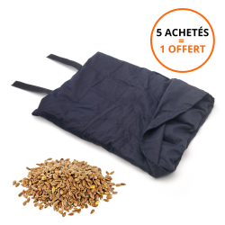 Compresses graines de lin - 5 pièces + 1 offerte