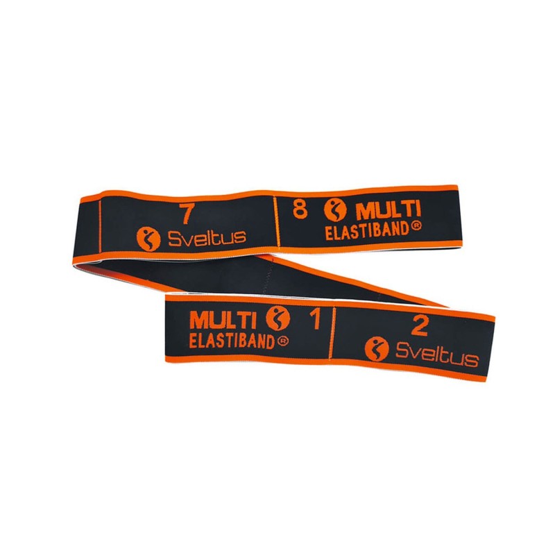 Bandes élastiques Multi Elastiband noire 30 kg - SVELTUS - Gym et proprioception