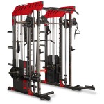 BH Fitness G145 - Cage Powersmith - avec plaques de poids - cross-training