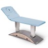 Table de massage électrique 2 plans kinésithérapie pro - haut de gamme -  bleu clair azur