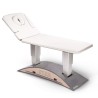 Table de massage électrique 2 plans kinésithérapie pro - haut de gamme -  blanc