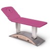 Table de massage électrique 2 plans kinésithérapie pro - haut de gamme -  rose framboise