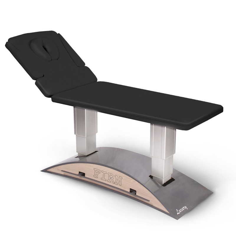 Table de massage électrique 2 plans kinésithérapie pro - haut de gamme -  noir
