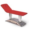 Table de massage électrique 2 plans kinésithérapie pro - haut de gamme - rouge