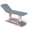 Table de massage électrique 2 plans kinésithérapie pro - haut de gamme - bleu gris titane
