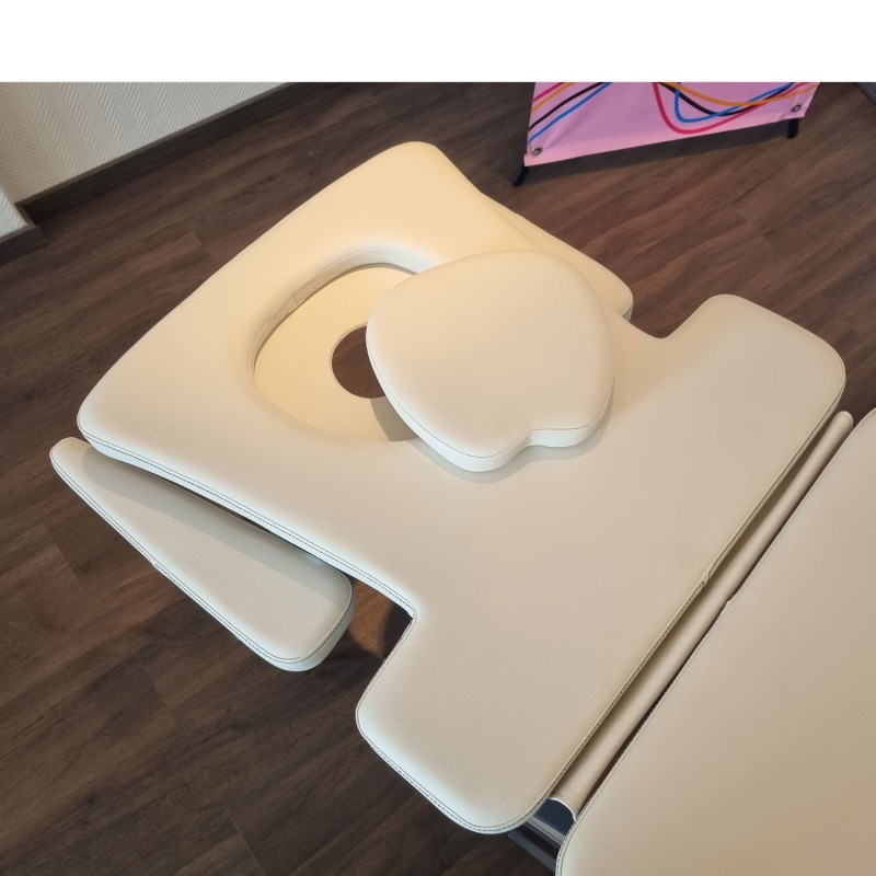 Table de massage électrique 2 plans kinésithérapie têtière