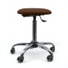 Tabouret sur roulettes - piètement chromé - Rééducation - Kinésithérapie - FIRN