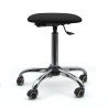 Tabouret sur roulettes - piètement chromé - Rééducation - Kinésithérapie - FIRN