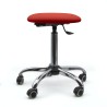 Tabouret sur roulettes - piètement chromé - Rééducation - Kinésithérapie - FIRN
