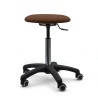 Tabouret sur roulettes - piètement ABS noir - Rééducation - Kinésithérapie - FIRN